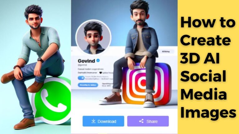 How to Create 3D AI Social Media Images