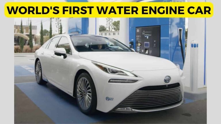 World's First Water Engine Car